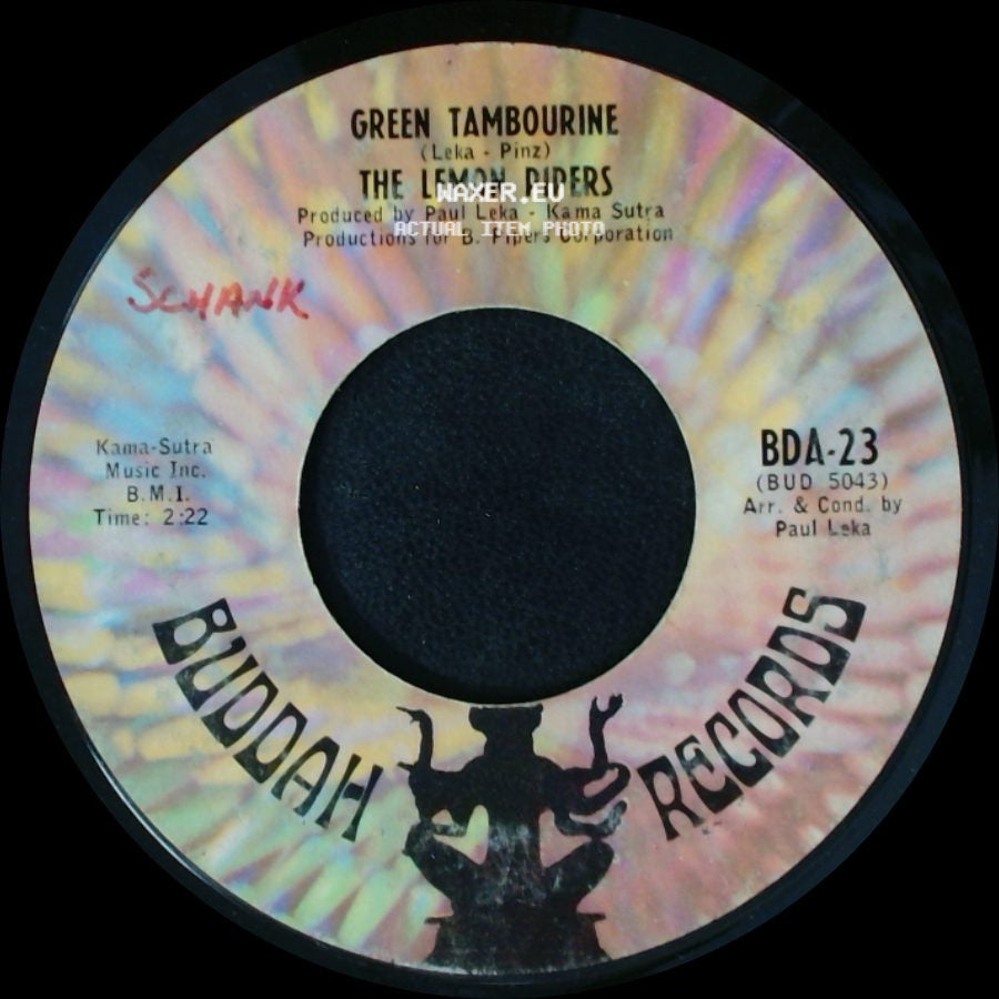 The Lemon Pipers - No Help From Me / Green Tambourine side B