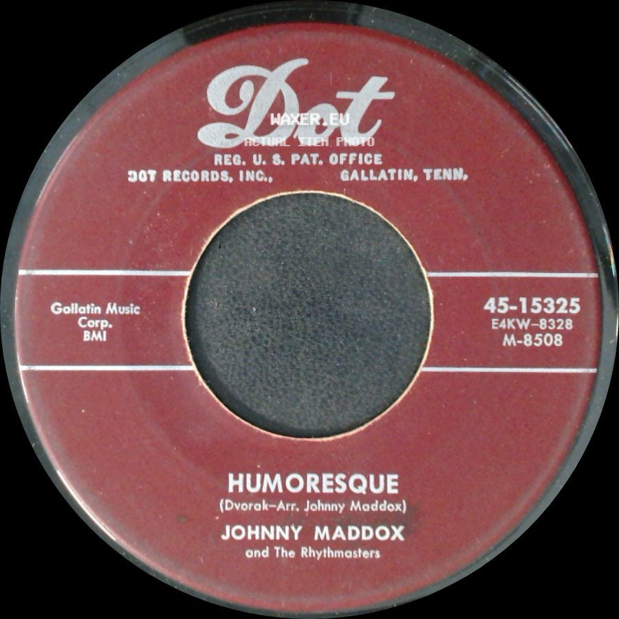 Johnny Maddox And The Rhythmasters - The Crazy Otto (Medley) / Humoresque side B