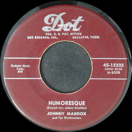 Johnny Maddox And The Rhythmasters - The Crazy Otto (Medley) / Humoresque side B