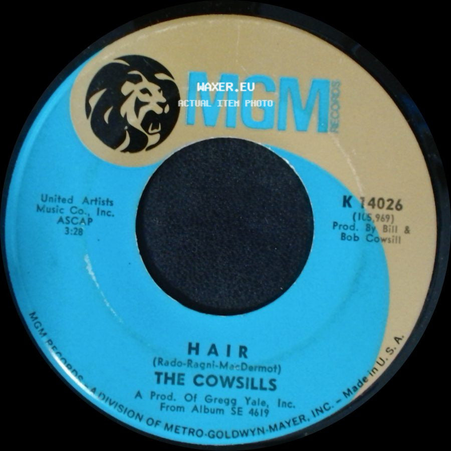 The Cowsills - Hair / What Is Happy? side A
