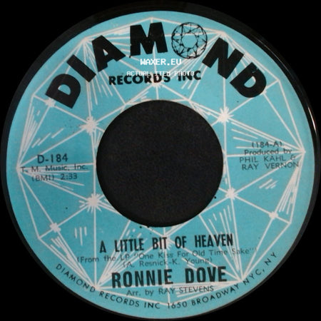Ronnie Dove - If I Live To Be A Hundred / A Little Bit Of Heaven side B