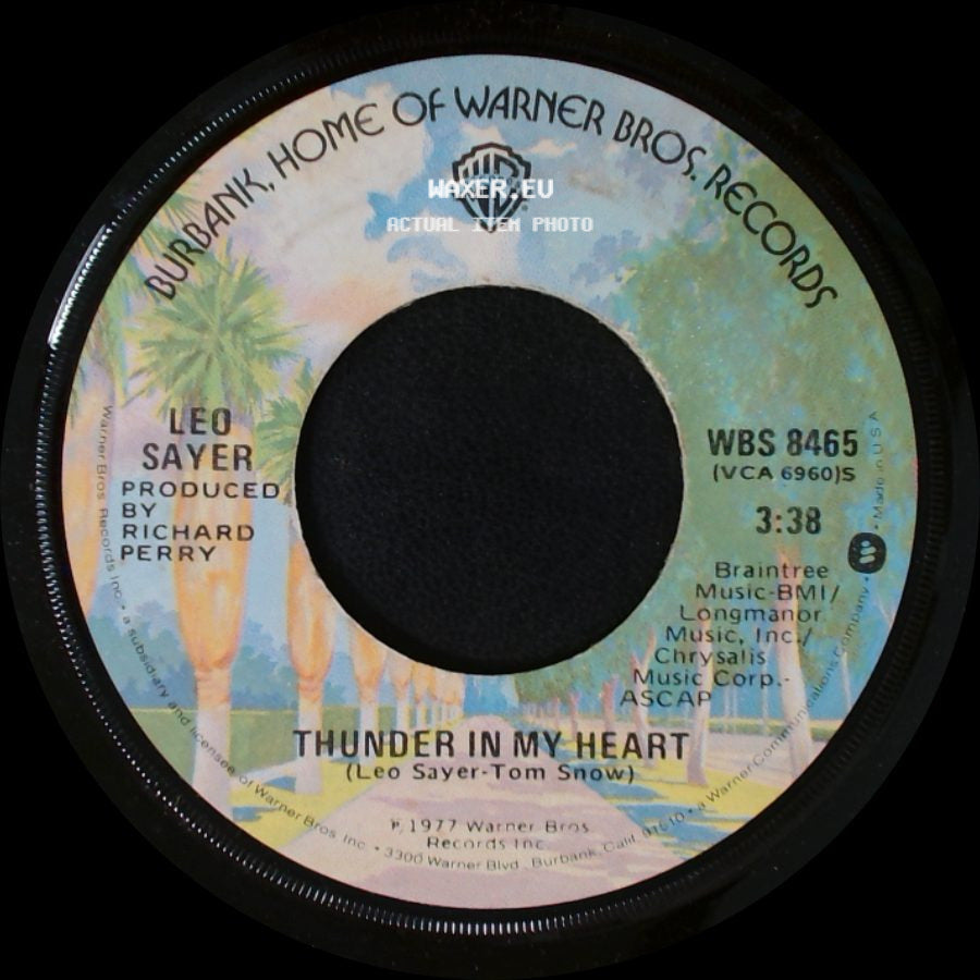 Leo Sayer - Thunder In My Heart / Get The Girl side A