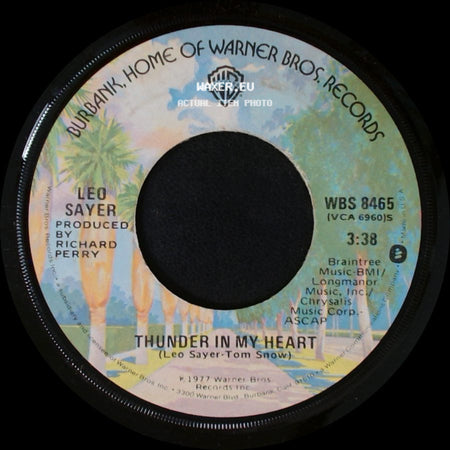 Leo Sayer - Thunder In My Heart / Get The Girl side A