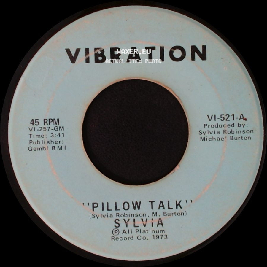 Sylvia - My Thing / Pillow Talk side B