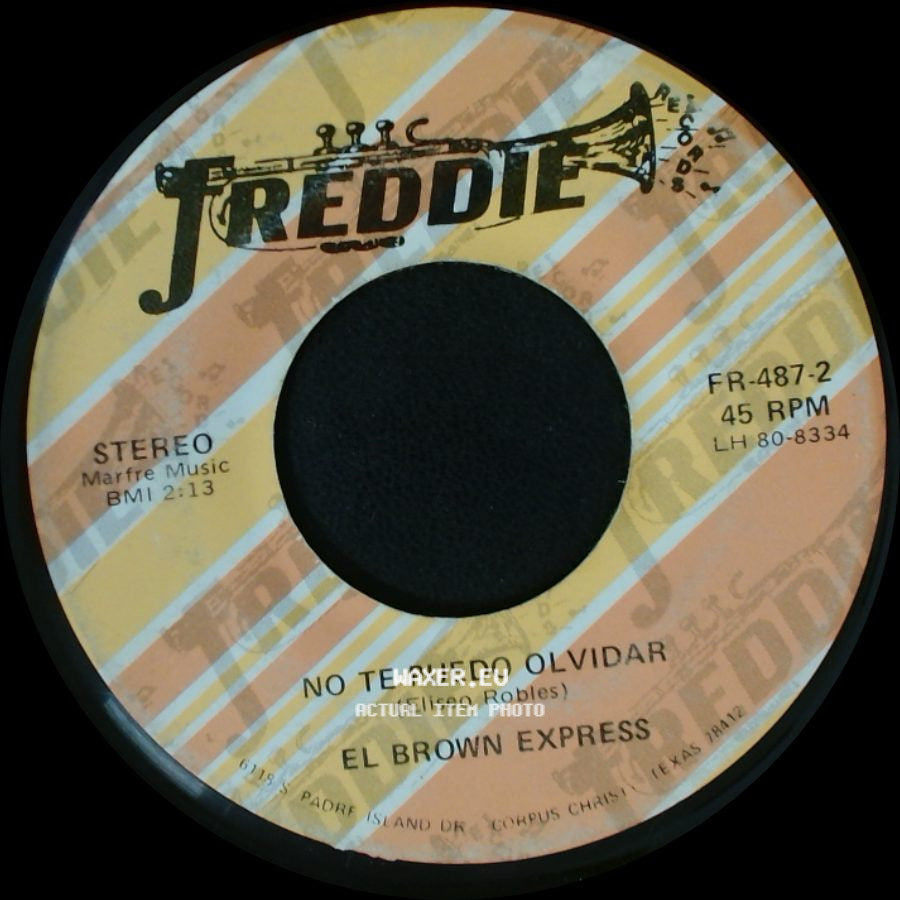 El Brown Express - Alma Rota (D.A.R.) / No Te Puedo Olvidar side B