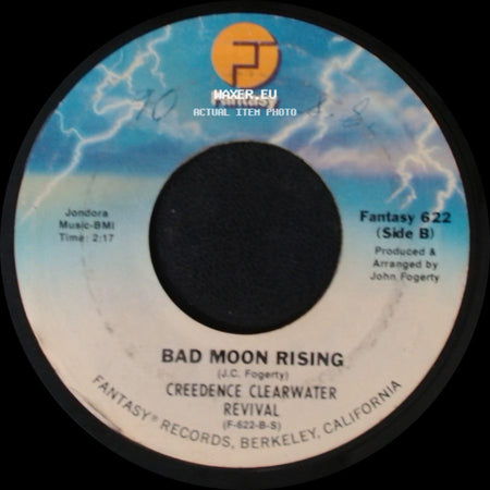 Creedence Clearwater Revival - Lodi / Bad Moon Rising side B