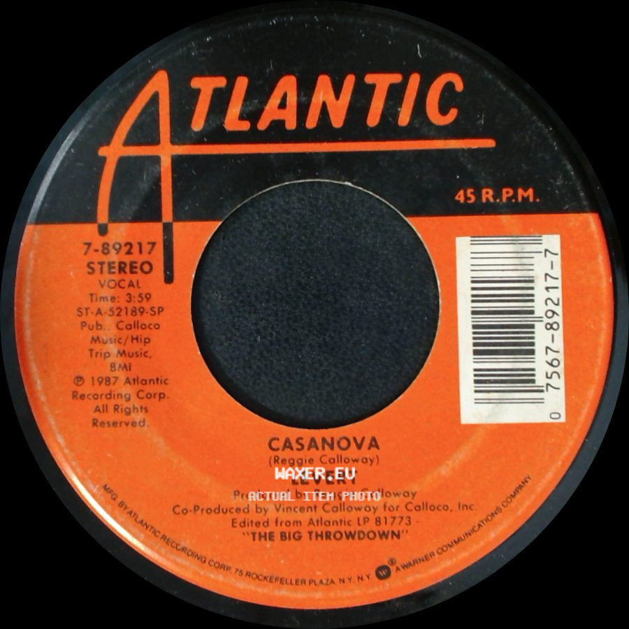 Levert - Casanova / Throwdown side A