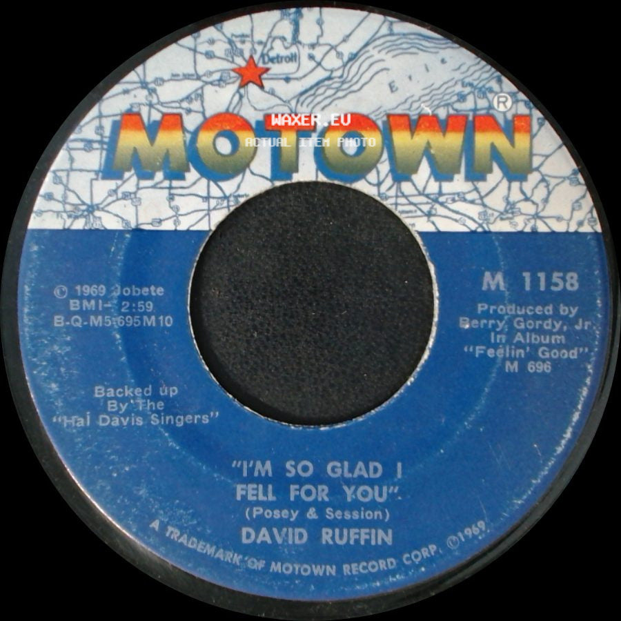 David Ruffin - I Pray Everyday You Won't Regret Loving Me / I'm So Glad I Fell For You side B