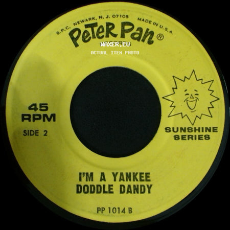 Unknown Artist - I'm A Little Teapot / I'm A Yankee Doddle Dandy side B