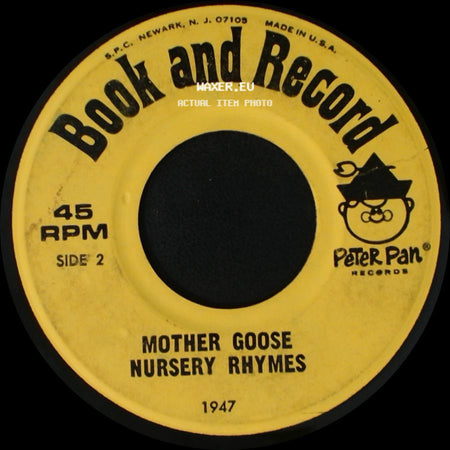 Mother Goose - Mother Goose Nursery Rhymes / Nursery Rhymes side B