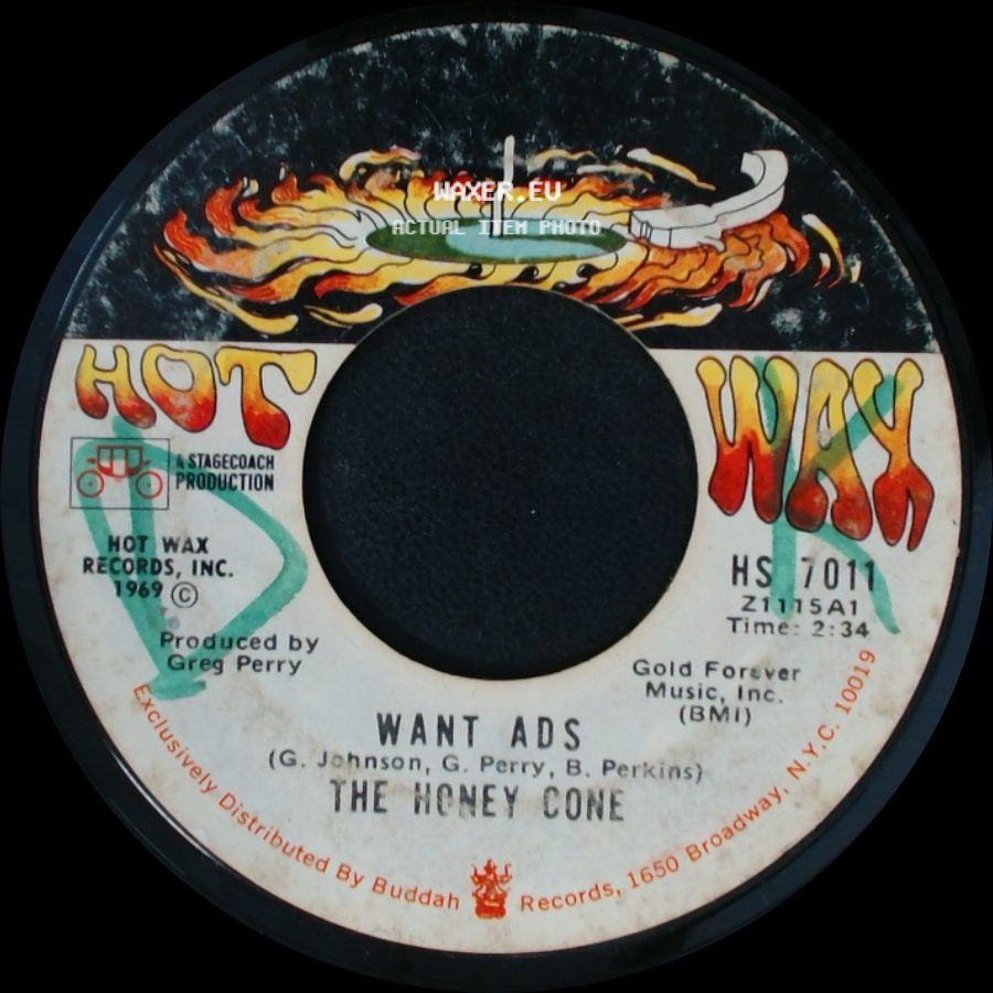The Honey Cone - We Belong Together / Want Ads side B