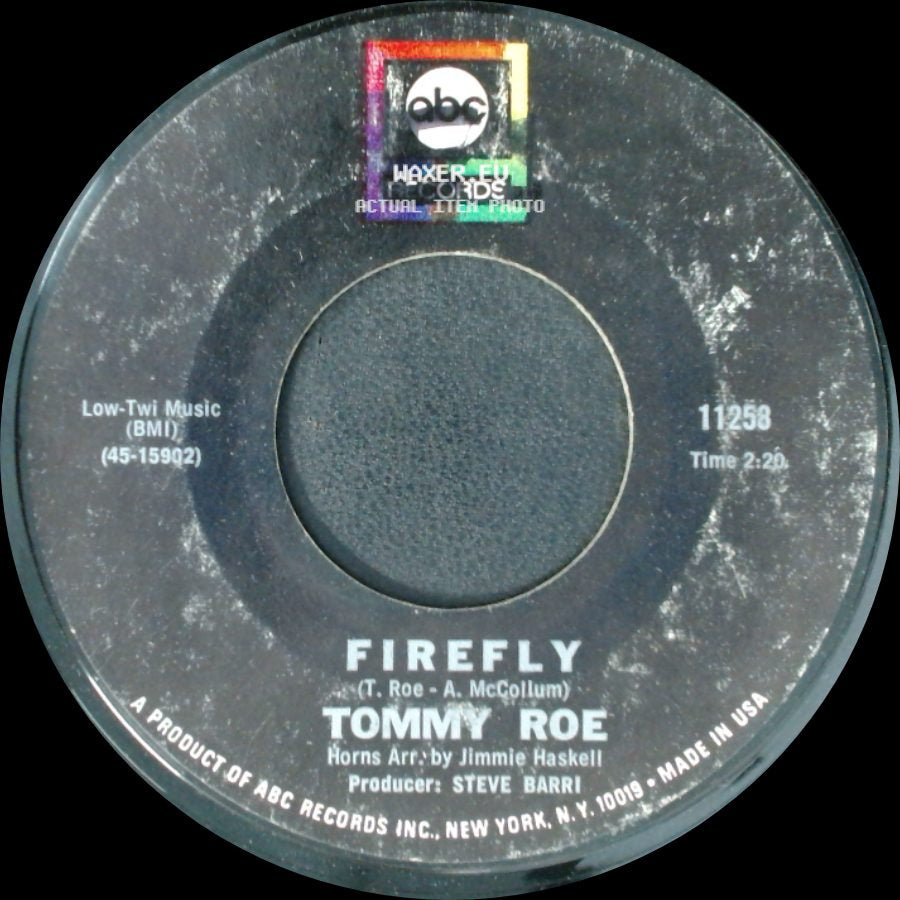 Tommy Roe - Firefly / Stir It Up And Serve It side A