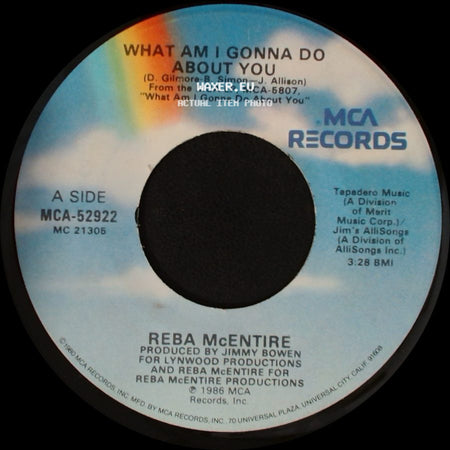 Reba Mcentire - What Am I Gonna Do About You / I Heard Her Crying side A