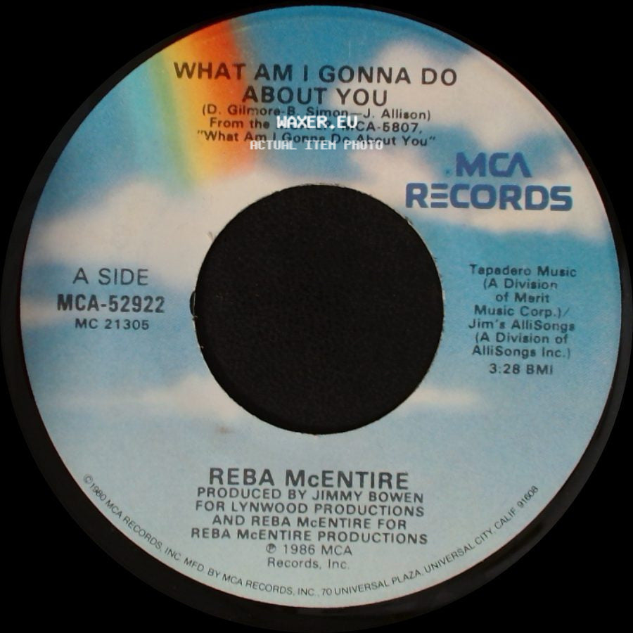 Reba Mcentire - What Am I Gonna Do About You / I Heard Her Crying side A