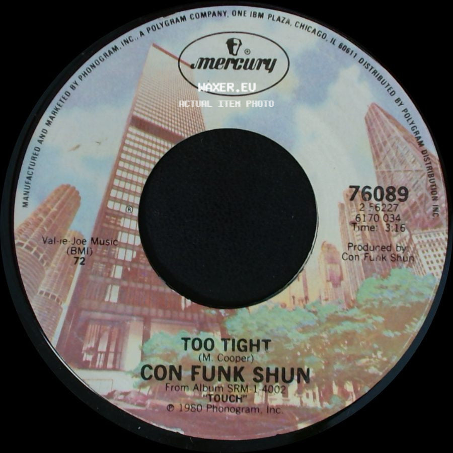 Con Funk Shun - Too Tight / Play Widit side A