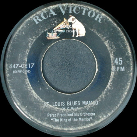 Perez "Prez" Prado And His Orchestra - St Louis Blues Mambo / Cherry Pink And Apple Blossom White side A