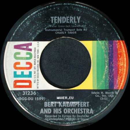 Bert Kaempfert And His Orchestra - Unknown Title A / Tenderly side B
