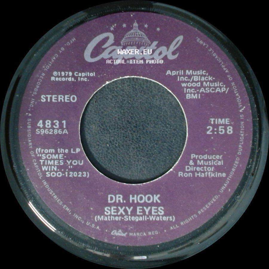 Dr. Hook - Help Me Mama / Sexy Eyes side B