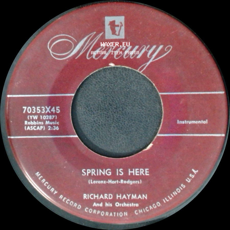 Richard Hayman And His Orchestra - Port Of Spain / Spring Is Here side B