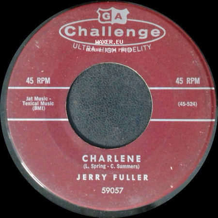 Jerry Fuller - Charlene / Tennessee Waltz side A