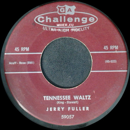 Jerry Fuller - Charlene / Tennessee Waltz side B