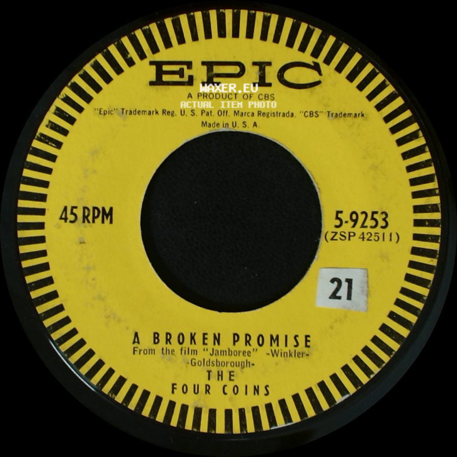 The Four Coins - Follow Your Heart / A Broken Promise side B