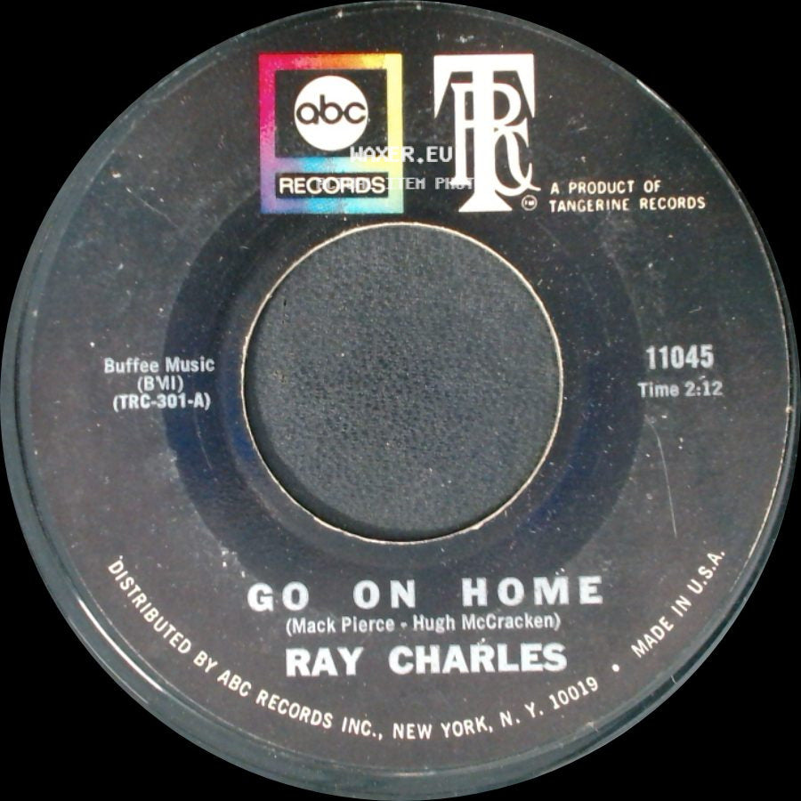 Ray Charles - Go On Home / That's A Lie side A