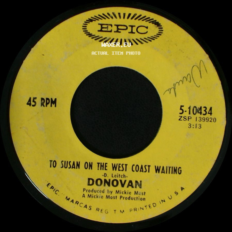 Donovan - To Susan On The West Coast Waiting / Atlantis side A