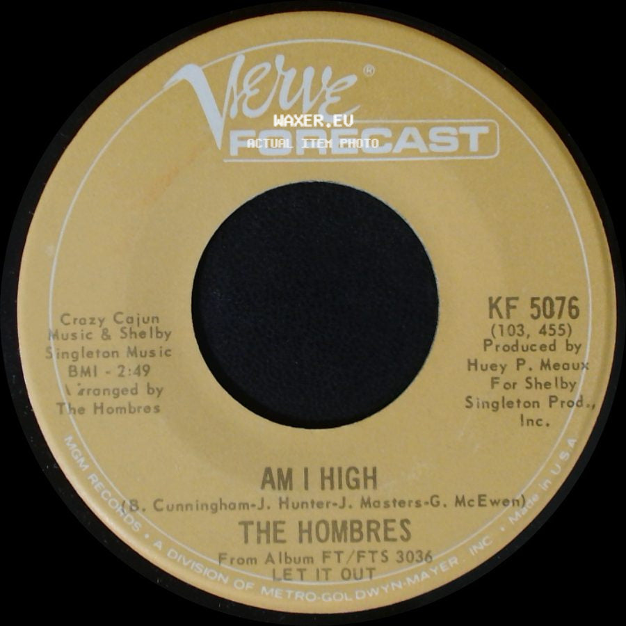 The Hombres - Am I High / It's A Gas side A