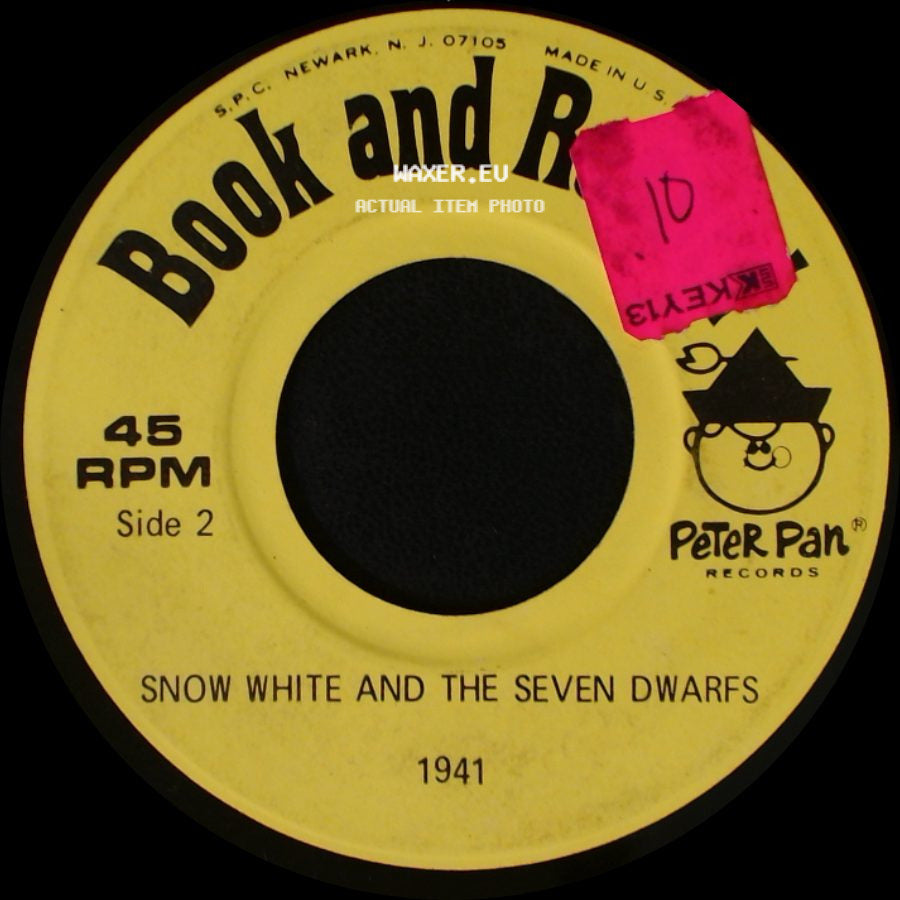 Unknown Artist - Snow White And The Seven Dwarfs / Snow White And The Seven Dwarfs side B