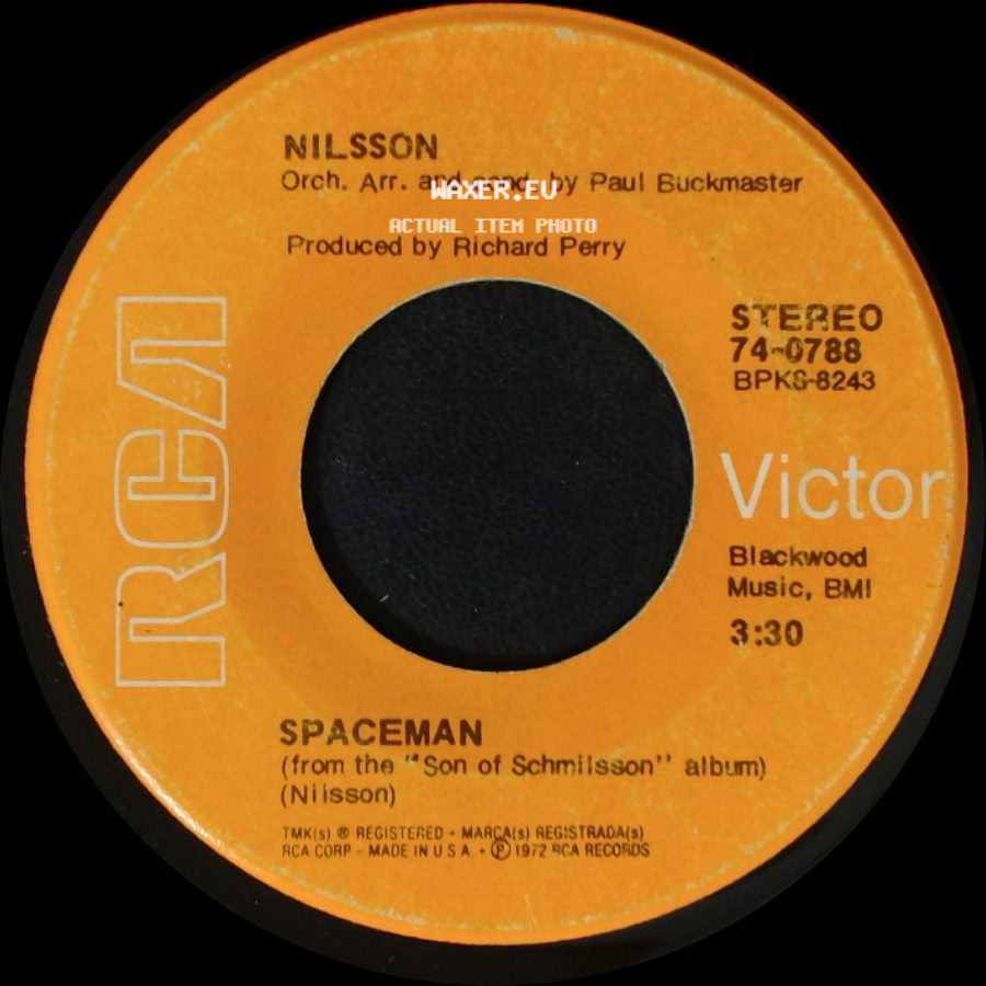 Nilsson - Turn On Your Radio / Spaceman side B