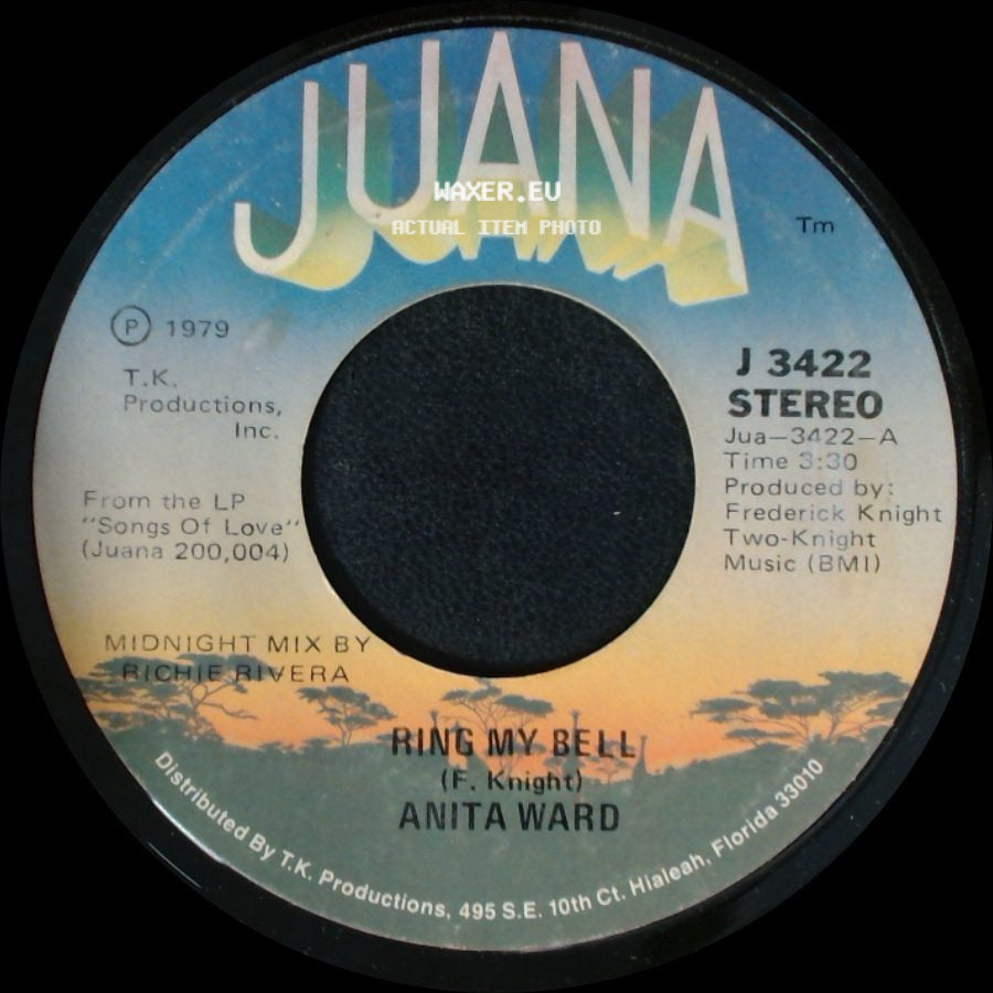 Anita Ward - If I Could Feel That Old Feeling Again / Ring My Bell side B
