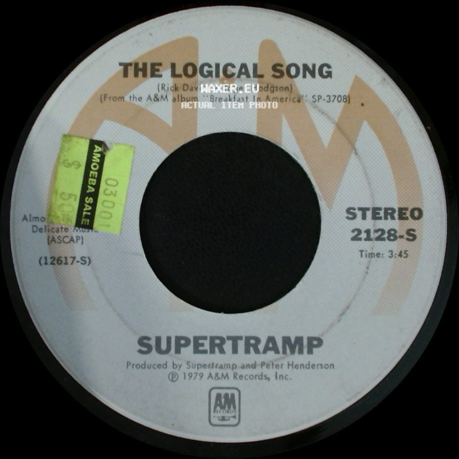 Supertramp - The Logical Song / Just Another Nervous Wreck side A