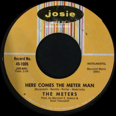 The Meters - Here Comes The Meter Man / Cissy Strut side A