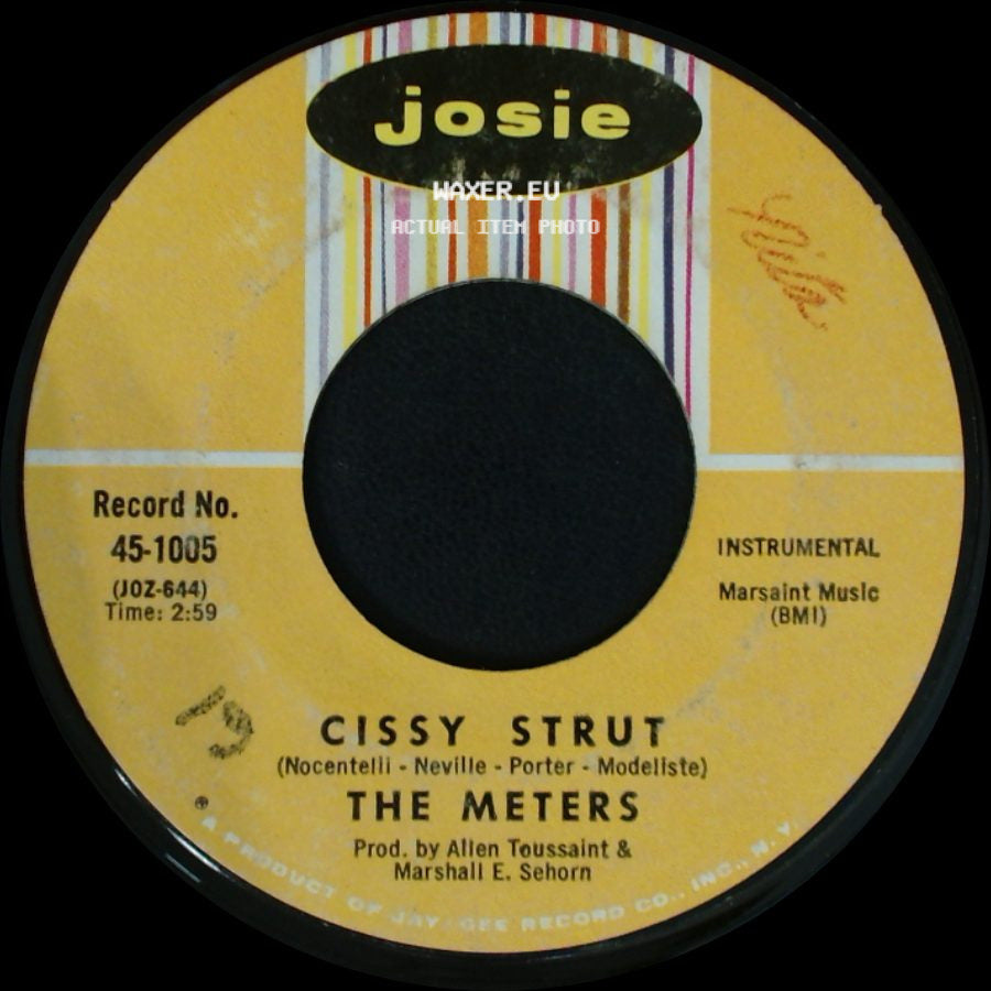 The Meters - Here Comes The Meter Man / Cissy Strut side B