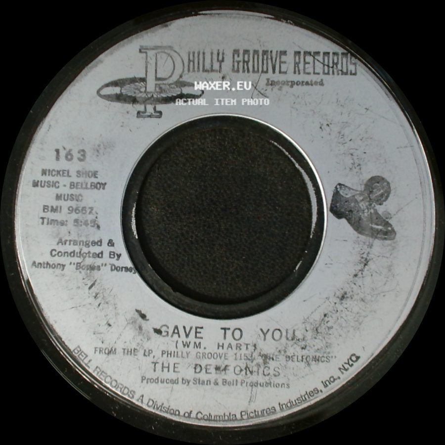 The Delfonics - When You Get Right Down To It / Gave To You side B