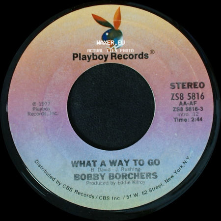 Bobby Borchers - Lunch-Time Lovers / What A Way To Go side B