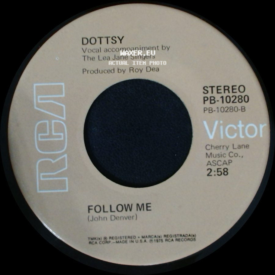Dottsy - Follow Me / Storms Never Last side A