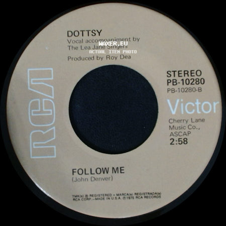 Dottsy - Follow Me / Storms Never Last side A