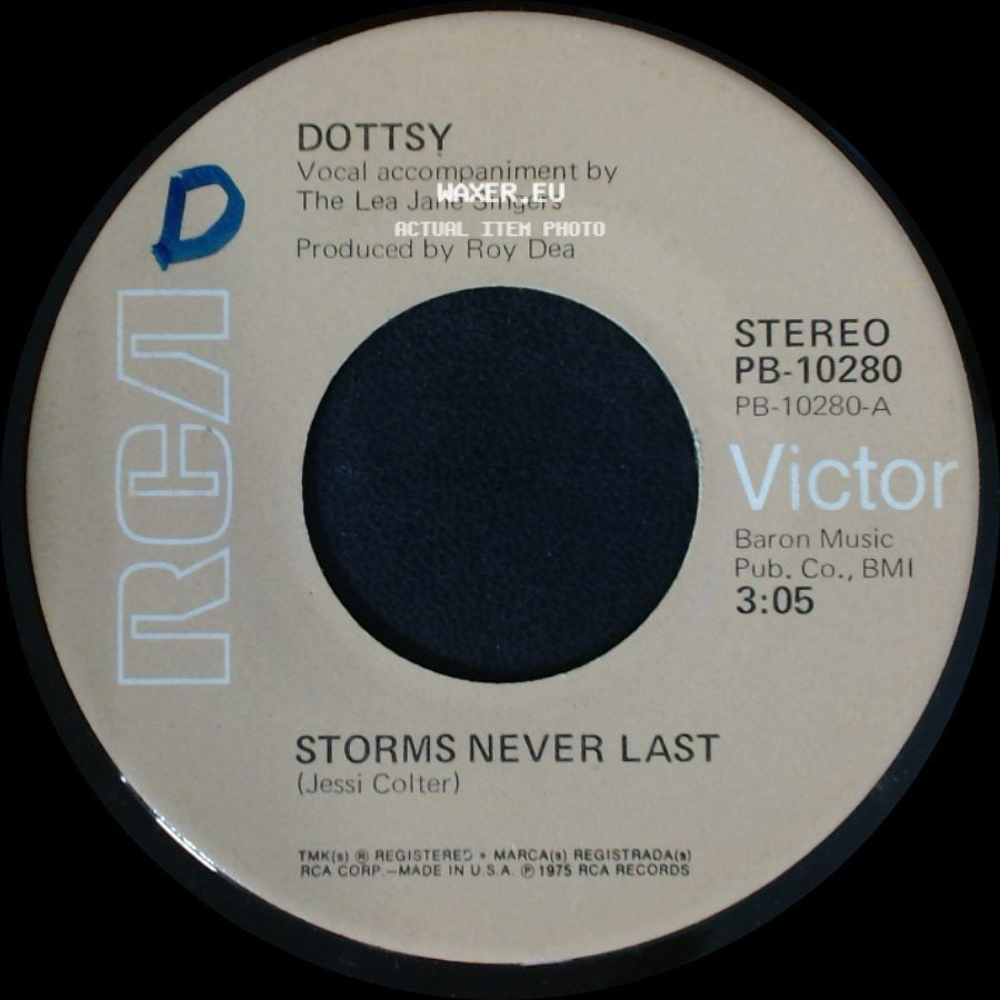 Dottsy - Follow Me / Storms Never Last side B