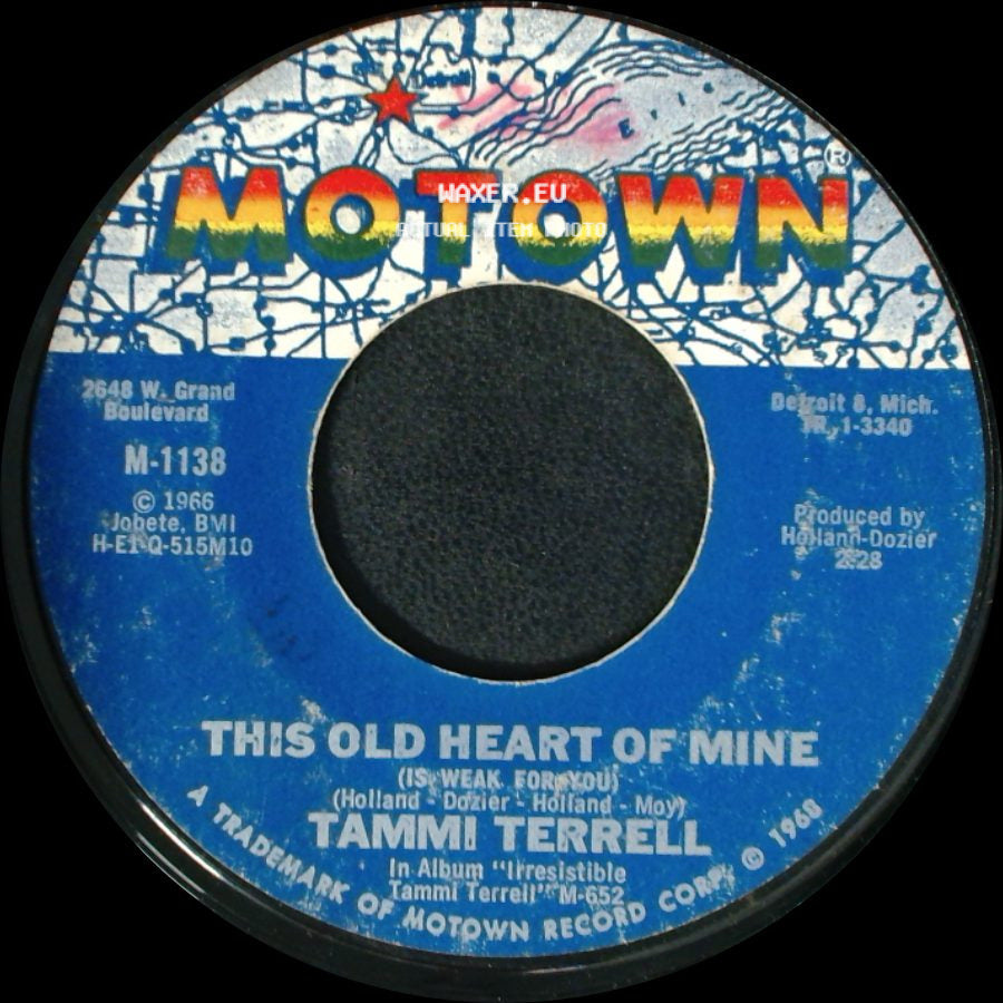 Tammi Terrell - Just Too Much To Hope For / This Old Heart Of Mine (Is Weak For You) side B