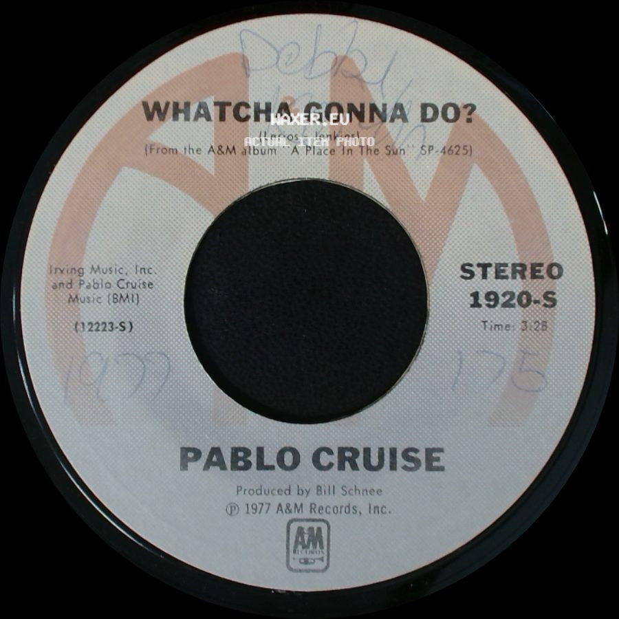 Pablo Cruise - Whatcha Gonna Do? / Atlanta June side A