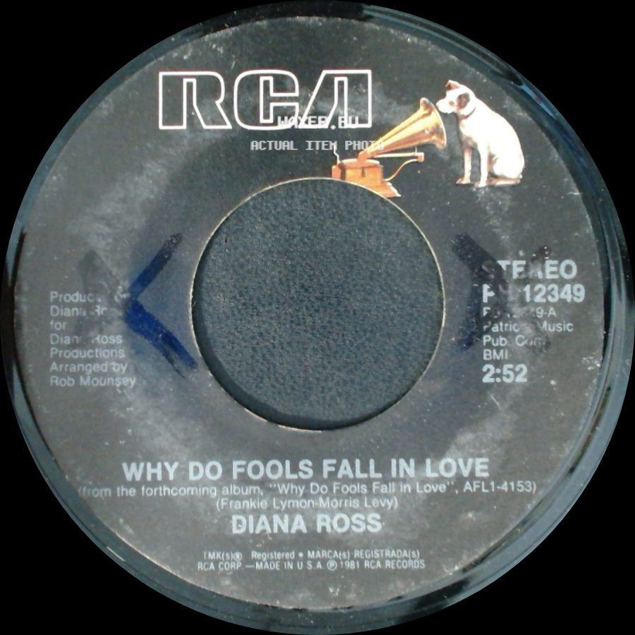 Diana Ross - Why Do Fools Fall In Love / Think I'm In Love side A