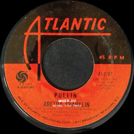 Aretha Franklin - You're All I Need To Get By / Pullin' side B
