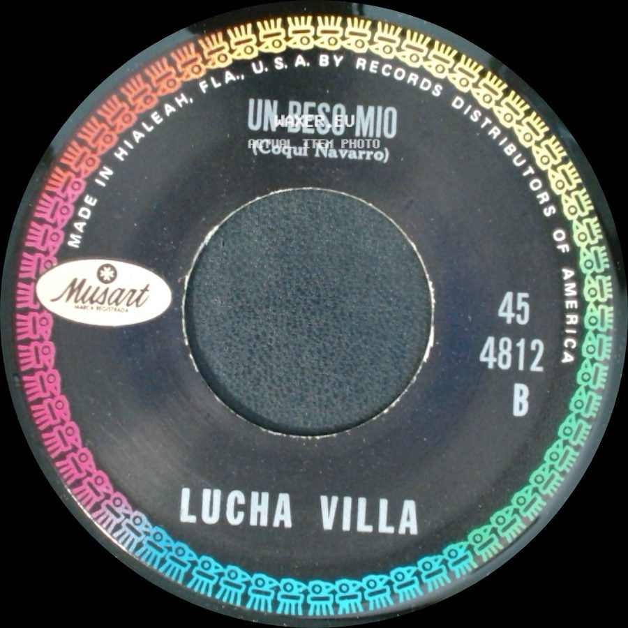 Lucha Villa - Un Beso Mio / Guitarras De Media Noche side A