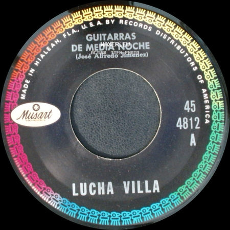 Lucha Villa - Un Beso Mio / Guitarras De Media Noche side B