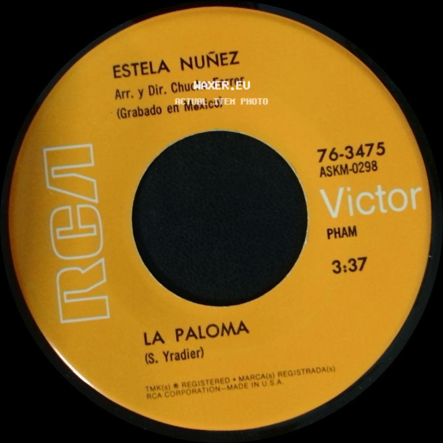 Estela Nuñez - La Paloma / Primavera side A