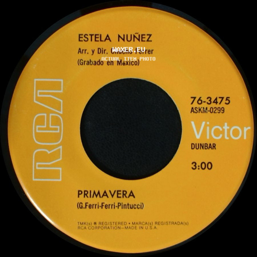 Estela Nuñez - La Paloma / Primavera side B