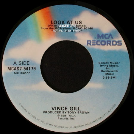 Vince Gill - Look At Us / I Quit side A