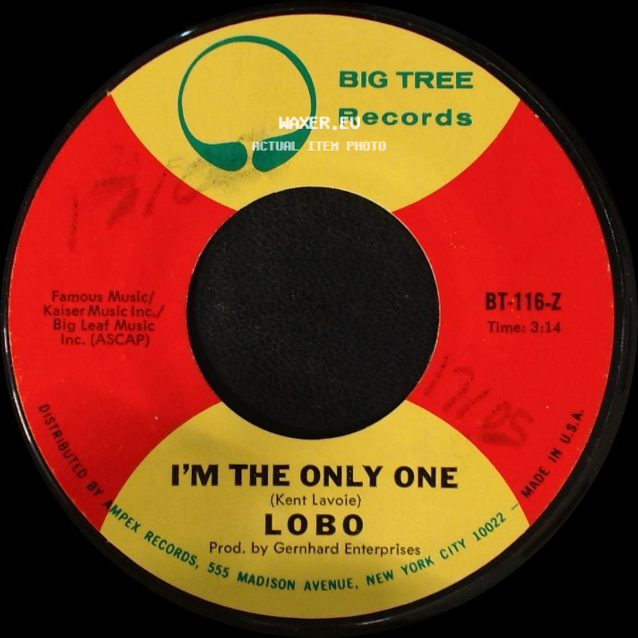 Lobo - She Didn't Do Magic / I'm The Only One side B
